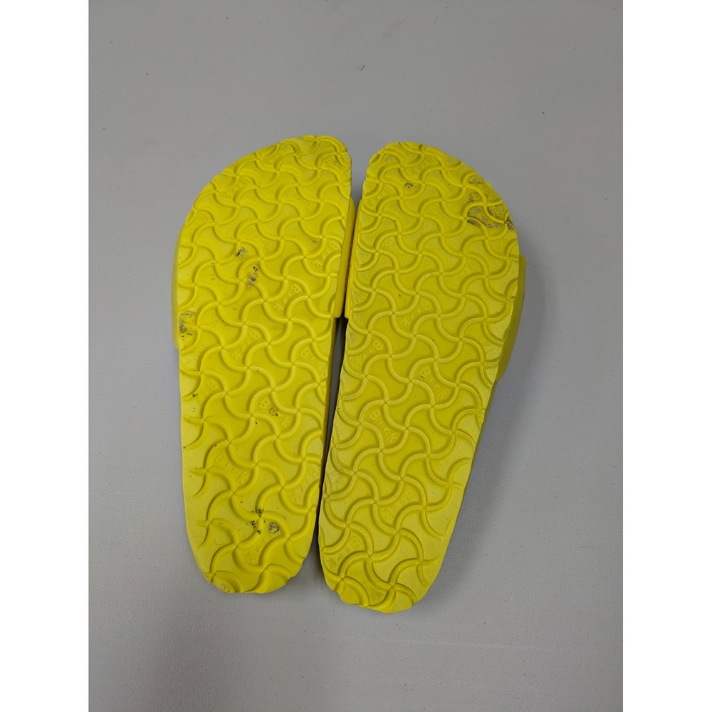 Birkenstock Bright Yellow Sandal Slides Women Vibrant Buckle EVA Waterproof - Picture 7 of 8